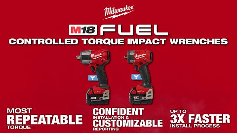 MILWAUKEE M18 FUEL Controlled Torque Impact Wrenches